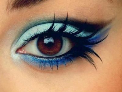 Augen schminken